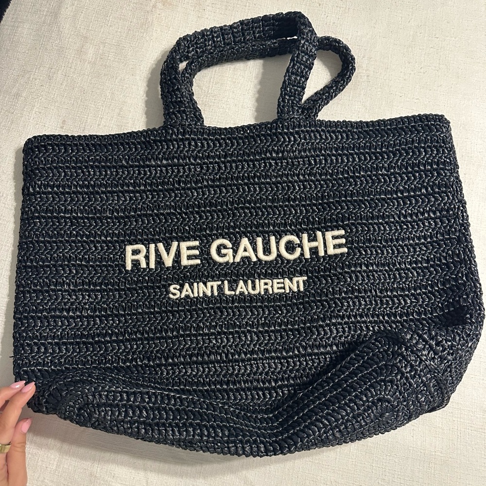 Saint Laurent Raffia Rive Gauche 2023